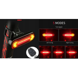 LAMPA ROWEROWA TYŁ...